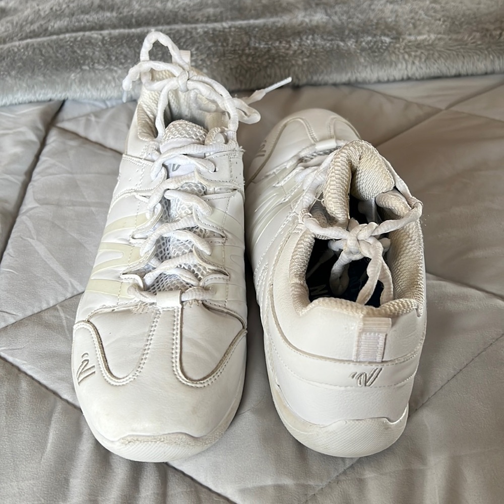 Varsity cheer shoes.